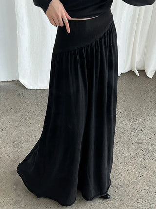 wool knit skirt