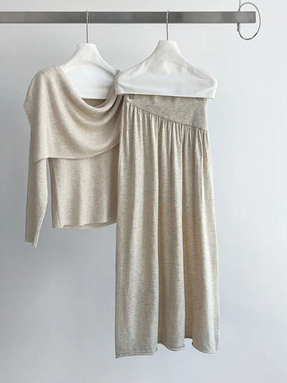 wool knit skirt