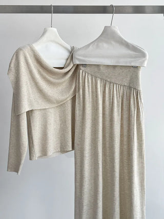 wool knit skirt