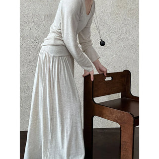wool knit skirt