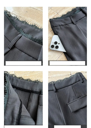 lace wide pants