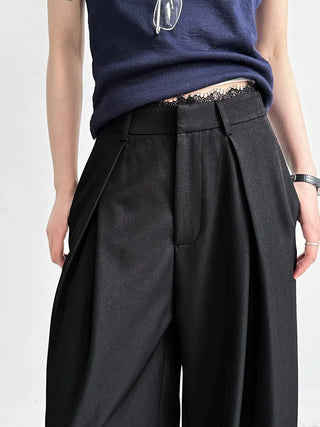 lace wide pants