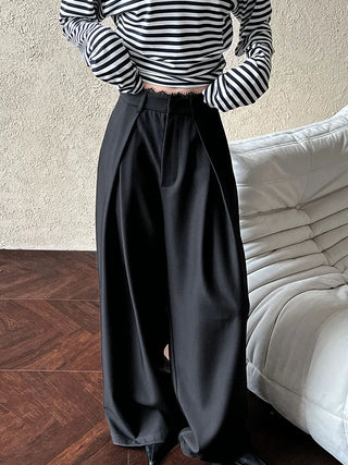 lace wide pants