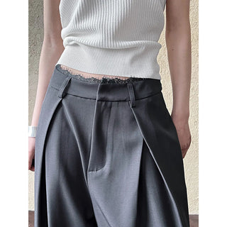 lace wide pants