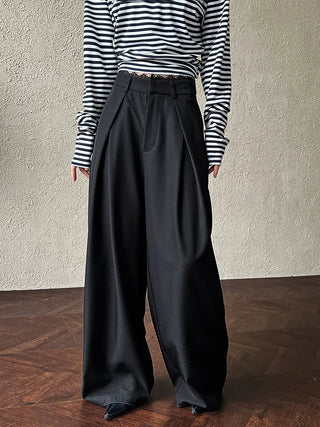 lace wide pants