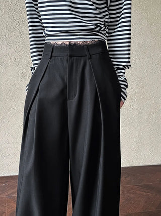 lace wide pants