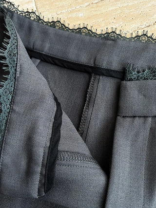 lace wide pants