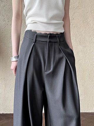 lace wide pants