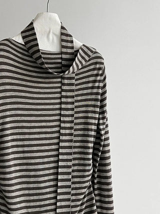 ribbon striped sweater