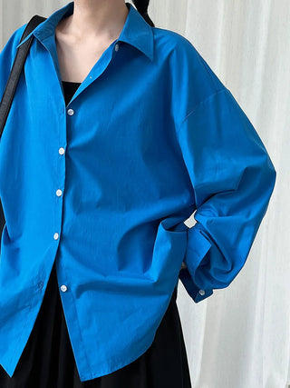 letter embroidered shirt