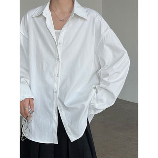letter embroidered shirt