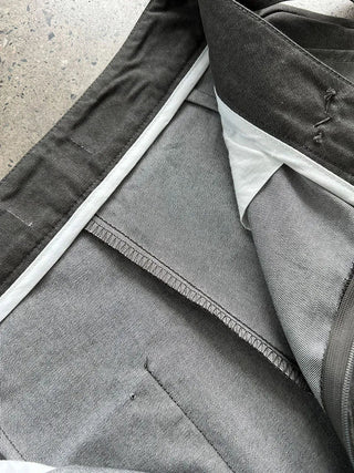 asymmetric wide pants
