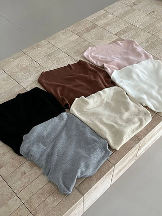slim shoulder sweater