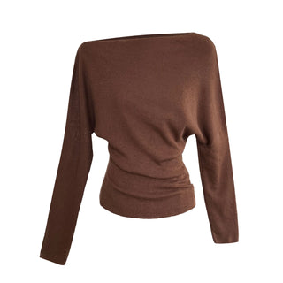 slim shoulder sweater