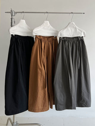 lace-up balloon pants