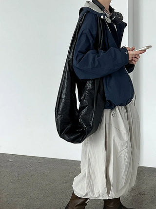 hooded shell jacket