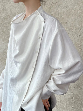 lace-up small shirt