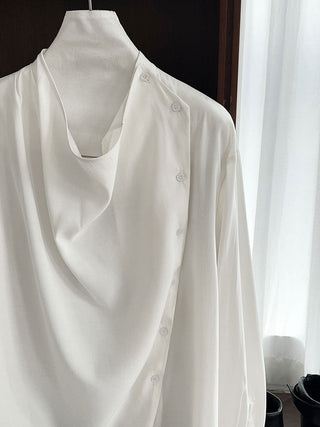 lace-up small shirt