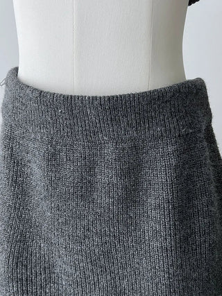 knit vest set