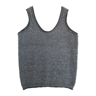 knit vest set