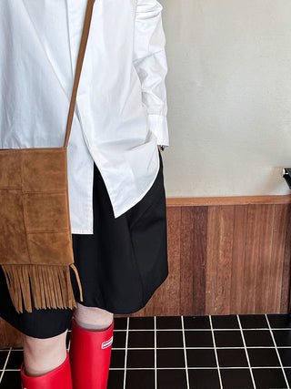 stand collar blouse