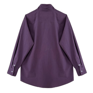 stand collar blouse