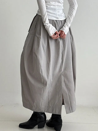 bud lace-up skirt