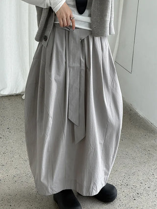 bud lace-up skirt