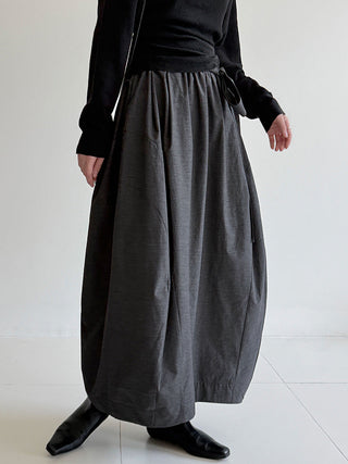 bud lace-up skirt