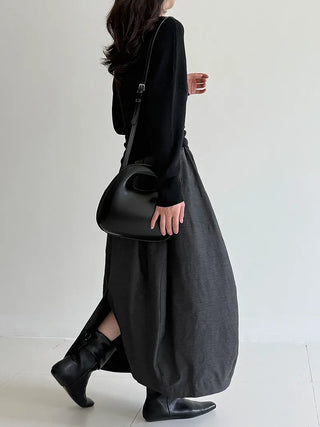 bud lace-up skirt