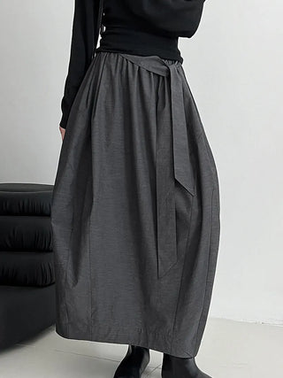 bud lace-up skirt