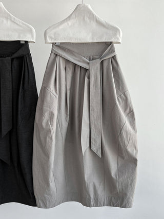 bud lace-up skirt