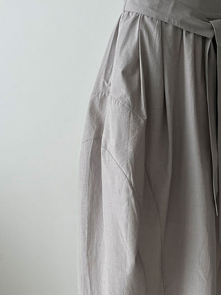 bud lace-up skirt