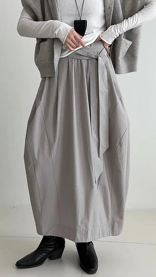 bud lace-up skirt