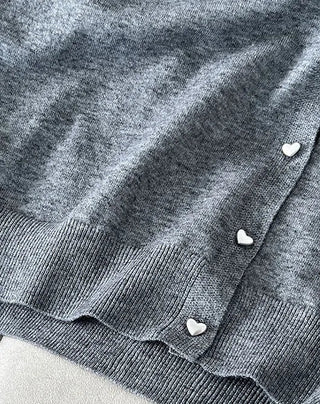button sweater