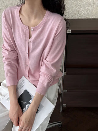 button sweater