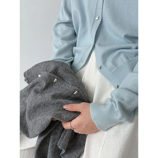 button sweater