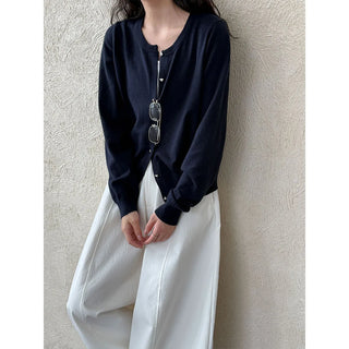 button sweater