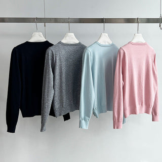 button sweater