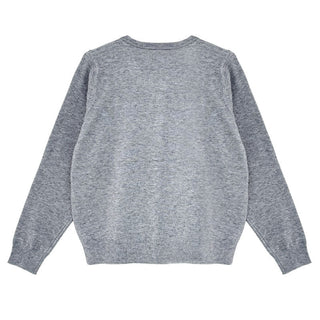 button sweater