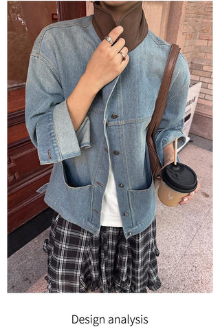 leather patchwork jacket