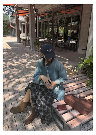 leather patchwork jacket