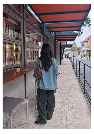 leather patchwork jacket