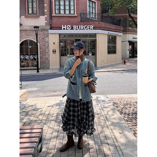 leather patchwork jacket