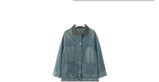 leather patchwork jacket