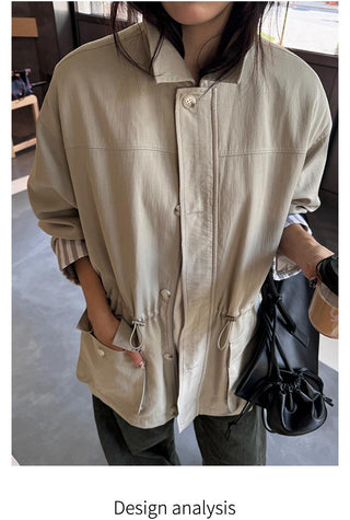 workwear trench coat