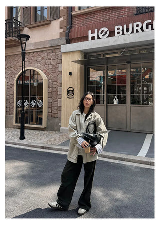 workwear trench coat