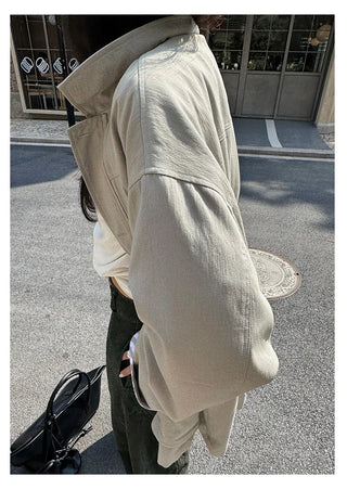 workwear trench coat