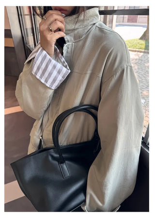 workwear trench coat