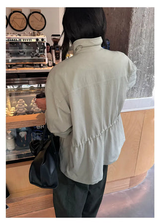 workwear trench coat